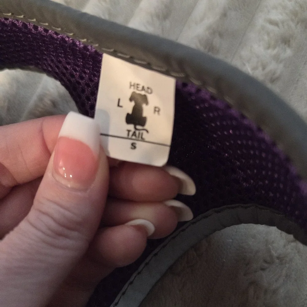 Coastal Pet Comfort Soft Reflective Wrap Adjustable Dog Harness Purple Small